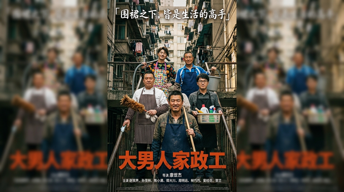 《大男人家政工》